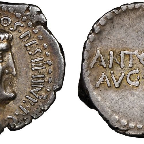 Roman Imperatorial Marcus Antonius 83-30 avant J.-C. 

Denarius, Athènes, 32 ava&hellip;