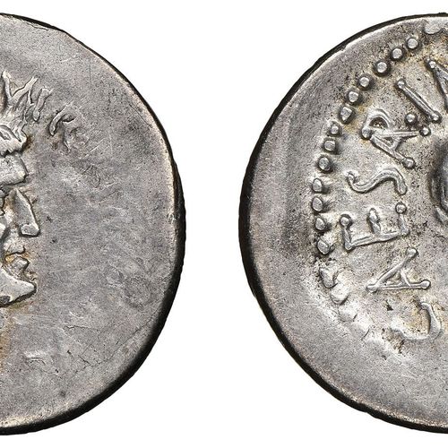 Roman Imperatorial Marcus Antonius & Octavianus

Denarius, Rome, 40-39 avant J.-&hellip;