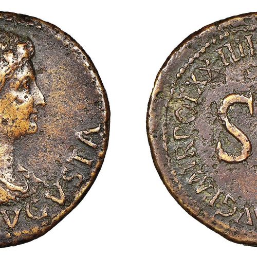 Roman Imperial Livia femme de Augustus

Dupondius, AE 14.57 g.

Ref : C 4, RIC 4&hellip;