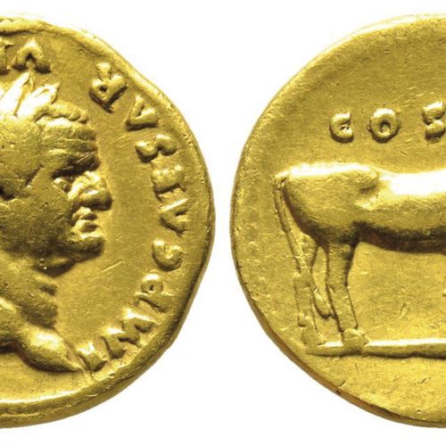 Roman Imperial Vespasian, 69-79 

Aureus, Rome, 76, AU 6.95 g.

Avers : IMP CAES&hellip;