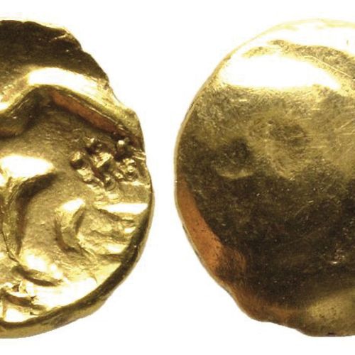 CELTIC COINS Monde Celtique

Ambiens , 1/4 de statère d'or , AU 1.53 Ref : DT 25&hellip;
