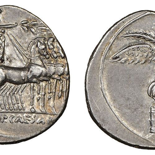 Roman Imperial Augustus 27 avant JC - 14 après JC

Denarius, AG 3.83 g.

Ref : C&hellip;