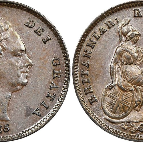 Great Britain William IV 1830-1837

1/3 Farthing, 1835, Cu

Ref : S. 3850

Conse&hellip;