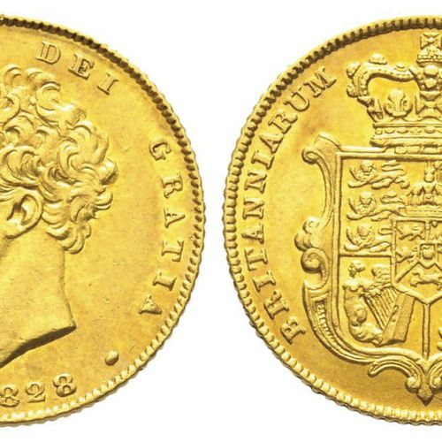 Great Britain George IV 1820-1830

Half sovereign, 1828, AU 3.99 g.

Ref : Fr. 3&hellip;