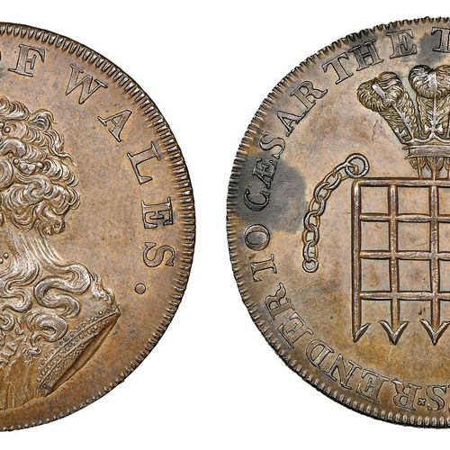 UK Middlesex 

Halfpenny Token, (1790'S), Middlesex-National Series, AE

tranche&hellip;