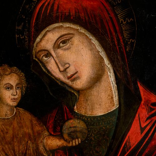 Icona Cretese Icône crétoise

Mère de Dieu de la Consolation

Crète, 17ème siècl&hellip;