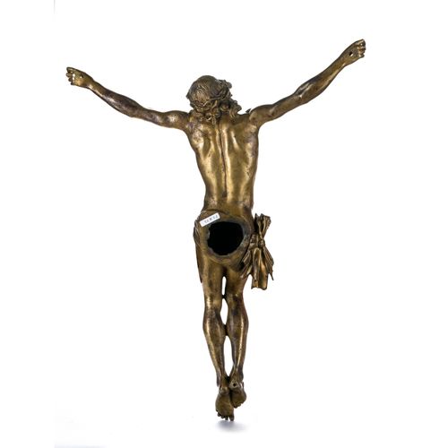 Scultura in bronzo dorato Vergoldete Bronzeskulptur

Christus 

Rom, 17. Jahrhun&hellip;