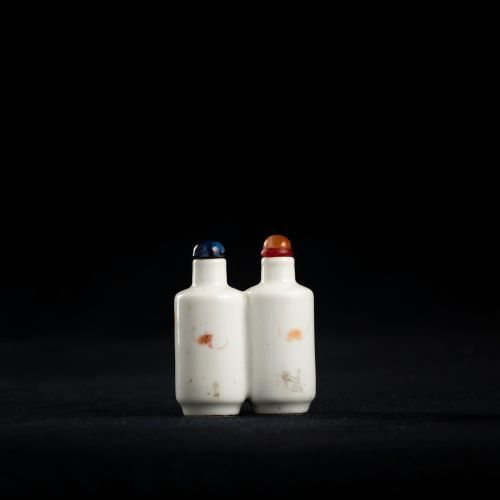 Snuff bottle in porcellana decorata Schnupftabakflasche aus verziertem Porzellan&hellip;