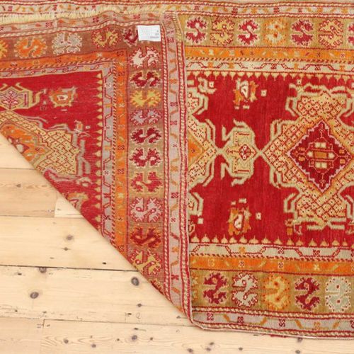 Null Tapis en laine d'Oushak, Tapis en laine d'Oushak, vers 1900-1910, Anatolie &hellip;