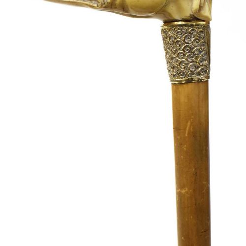 Null A Victorian malacca walking stick, A Victorian malacca walking stick, the m&hellip;