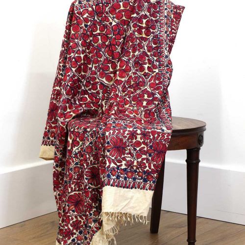 Null Tissu Suzani, textile Suzani, fin du 19e ou début du 20e siècle, probableme&hellip;