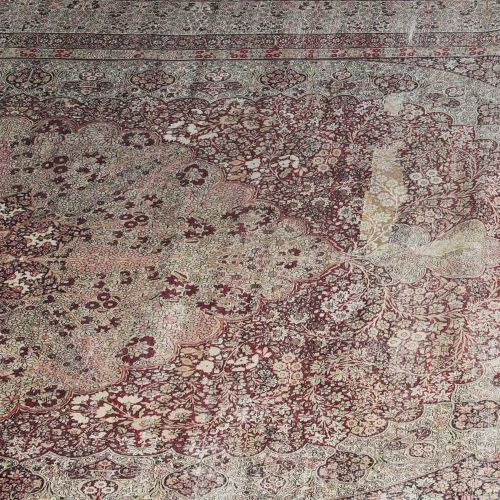 Null Rare tapis persan ancien, rare tapis persan ancien, vers 1870, Kirman, fine&hellip;