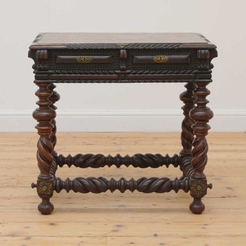 Null Une table coloniale portugaise en bois de rose, Une table coloniale portuga&hellip;