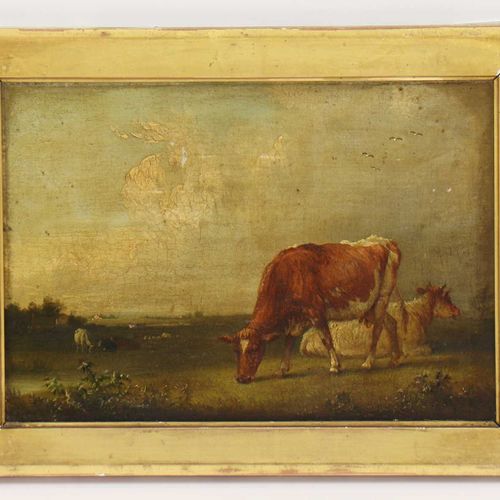 Null Edmund Bristow (1787-1876) Edmund Bristow (1787-1876) Bauernhofszene mit Es&hellip;