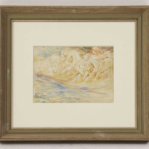 Null Walter Crane RWS (1845-1915) Walter Crane RWS (1845-1915) Study for 'Neptun&hellip;