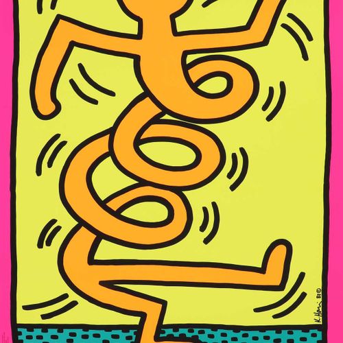 Null Keith Haring (américain, 1958-1990) Keith Haring (américain, 1958-1990) Mon&hellip;