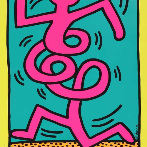 Null Keith Haring (américain, 1958-1990) Keith Haring (américain, 1958-1990) Mon&hellip;