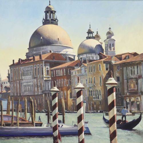 Null Stan Kaminski (b.1952) ? Stan Kaminski (b.1952) View of Venice with the dom&hellip;