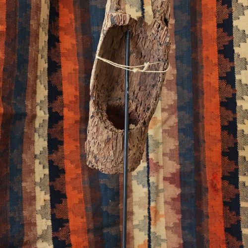 Null Pueblo Mumuye: una máscara de búfalo Mumuye tallada y patinada, Pueblo Mumu&hellip;