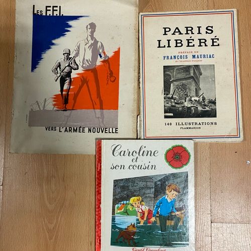 Null Un livre FFI vers l'armée bouvelle, Caroline et son cousin,Paris libérée pr&hellip;