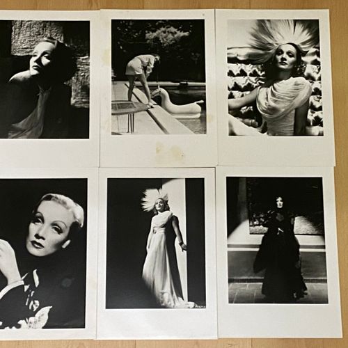 Null 10 photos de Marlène Dietrich en noir blanc quelques rousseurs SIPA PRESS
