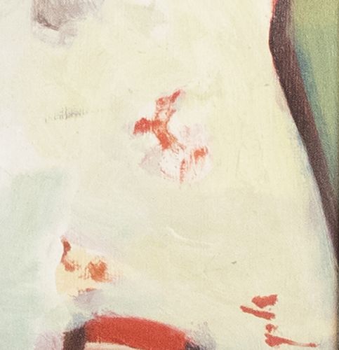 Null Peintures - Lisl Engels 1916-2006), nu féminin allongé, huile sur carton, s&hellip;