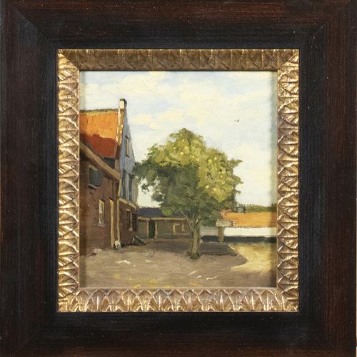 Null Gemälde - Cornelis Groeneveld (1882-1952), impressionistisch gemalte Landsc&hellip;