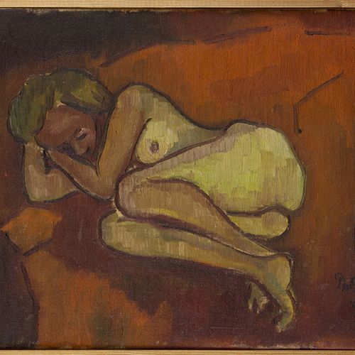 Null Phil Grisel (1923-2008) - Phil Grisel (1923-2008) cinque dipinti di nudi fe&hellip;