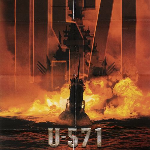 Null Collectibles - Movie posters - U-571 (Universal, 2000). Belgian One Sheet B&hellip;