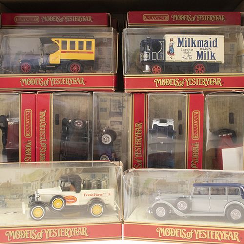 Null Modeling - Cars - 25 Matchbox Models of Yesteryear, 1:43, all in original b&hellip;
