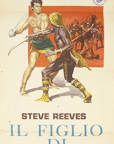 Null Collectibles - Movie posters - The son of Spartacus, MGM, 1962, half sheet &hellip;