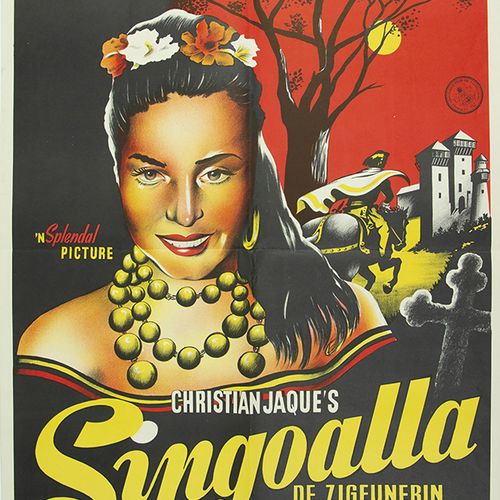 Null Collectibles - Movie posters - Singoalla, Splendal Picture, 1949, one sheet&hellip;