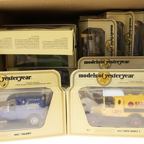 Null Modeling - Cars - 37 Matchbox Models of Yesteryear, various scales, all in &hellip;