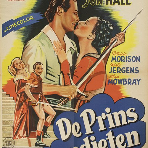 Null Collectibles - Movie posters - The prince of thieves, Columbia films, 1948,&hellip;