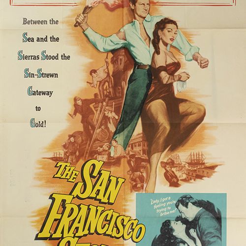 Null Collectibles - Movie posters - The San Francisco Story, Warner Bros., 1952,&hellip;