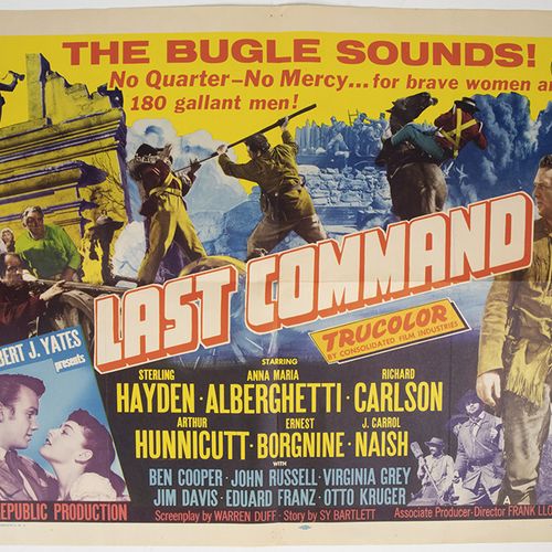 Null Collectibles - Movie posters - Last Command (USA, 1955). One Sheet (71x56cm&hellip;