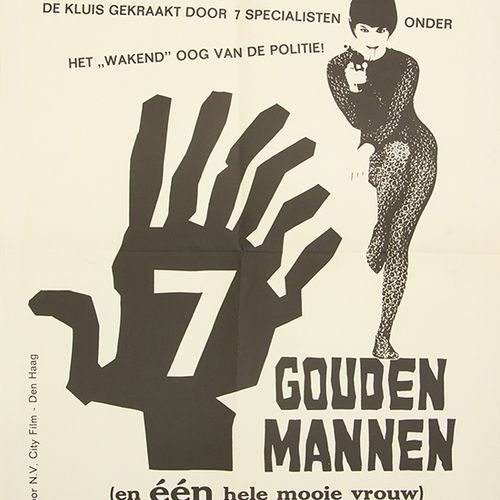 Null Collectibles - Movie posters - Sette uomini d'oro, L'atlantica cinematograf&hellip;