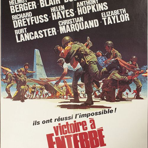 Null Collectibles - Movie posters - Victory at Entebbe (Warner Brothers, 1976). &hellip;