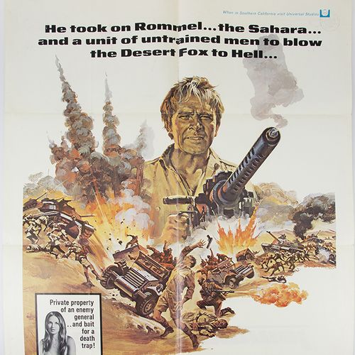 Null Collectibles - Movie posters - Raid on Rommel (Universal, 1971). One Sheet &hellip;