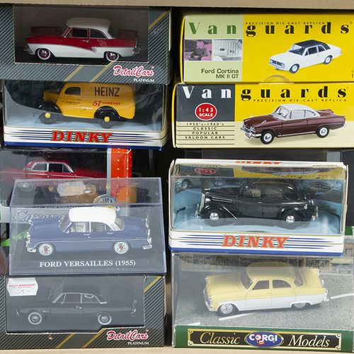 Null Modeling - Cars - 15 Different Ford Modelcars including; Taunus, Comete Cou&hellip;