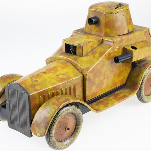 Null Modeling - Cars - Arnold Armored Tin fraction Toy Truck, 1935, functional s&hellip;