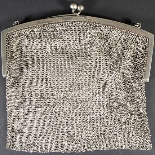 Null Silver objects - Miscellaneous - Silver mesh design evening bag to a rectan&hellip;