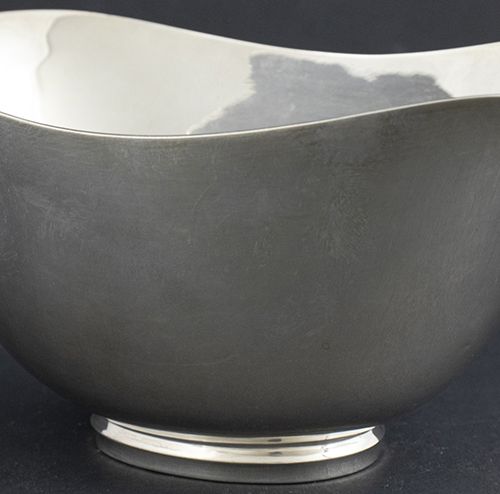 Null Silver objects - Miscellaneous - Silver double lipped sauce boat, probably &hellip;