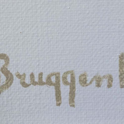 Null Dipinti - Chris ten Bruggen Kate (1920-2003), "Aan de IJssel", acrilico su &hellip;