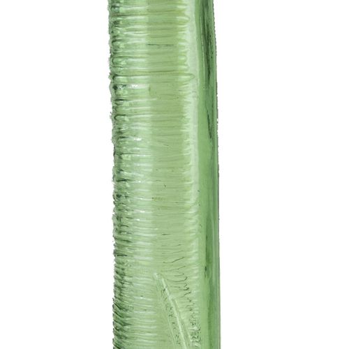 Null Glaswaren - Verschiedenes - Eine große Chianti-Flasche aus grünem Glas in F&hellip;