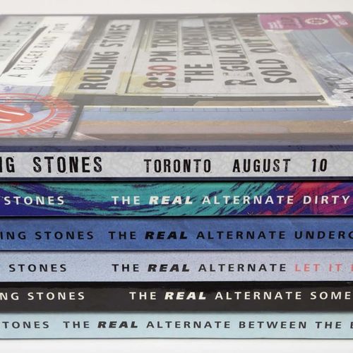 Null Rolling Stones - 6 collections deluxe limitées et numérotées de vinyles et &hellip;
