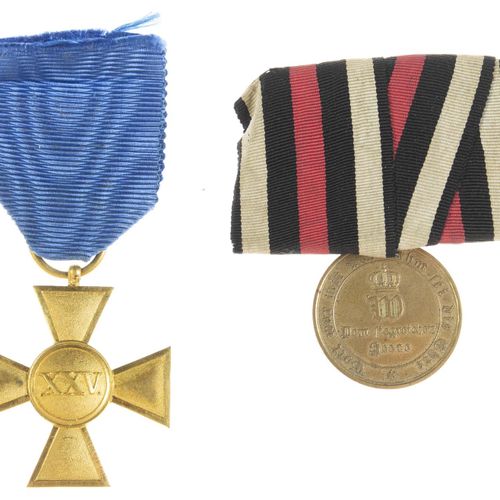 Null Militaria - Orders and decorations - Germany - Franco-Prussian War, court m&hellip;