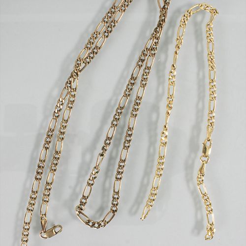 Damen Goldkette mit Armband / An 8 ct gold necklace with bracelet Matériau : or &hellip;