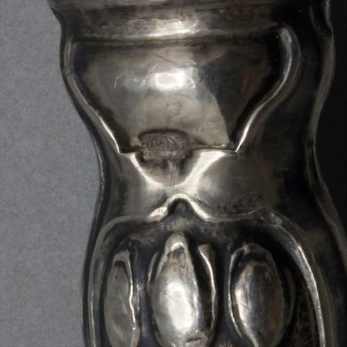 Jugendstil Vorlegegabel mit Seerosen / An Art Nouveau serving fork with water li&hellip;