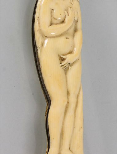 Kleines Jugendstil Taschenmesser mit weiblichem Akt / A small Art Nouveau pocket&hellip;